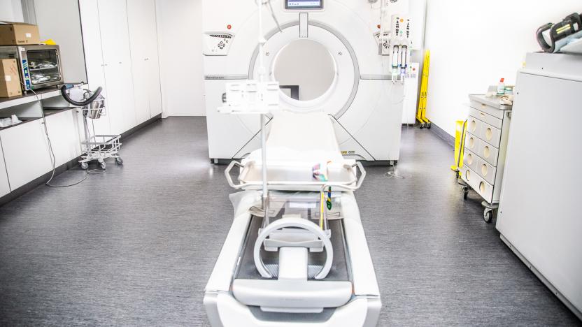 Radiologie zaal op de dienst spoedopname