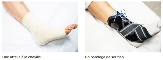 Steunverband en enkelbrace FR