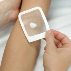 EMLA-crème aanbrengen